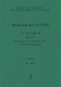 Suite from the incidental music to Shakespeares play As you like it, Op. 21 The Phillip Brookes Collection