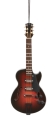 Anhnger E-Gitarre braun Christbaumschmuck