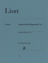 Ungarische Rhapsodie Nr. 7 fr Klavier zu zwei Hnden