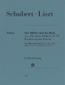 Der Mller und der Bach aus 'Die schne Mllerin' D 795  fr Klavier zu zwei Hnden