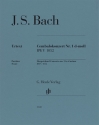 Cembalokonzert  d-moll Nr. 1 BWV 1052 fr Cembalo und Orchester Partitur