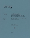 Aus Holbergs Zeit op. 40 (Suite im alten Stil) fr Streichorchester Partitur
