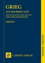 Aus Holbergs Zeit op. 40 (Suite im alten Stil) fr Streichorchester Studienpartitur
