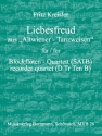 Liebesfreud fr 4 Blockflten (SATB) Partitur