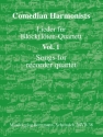 3 Lieder der Comedian Harmonists fr 4 Blockflten (AATB) Partitur