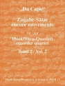 Da Capo Band 2 fr 4 Blockflten (AATB) Partitur