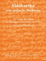 Siddharta fr Sprecher, Blockfltenensemble (AATB) und Trommel Partitur