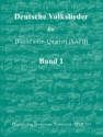 Deutsche Volkslieder Band 1 fr 4 Blockflten (SATB) Partitur