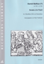 Sonata a tre Fiauti fr 3 Blockflten (SAA) und Generalbass Partitur und Stimmen
