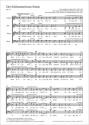 Der Schlummerlosen Sonne Coro SATB Partitur