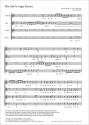 Hor che la vaga Aurora Coro SATB Partitur