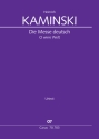 Die Messe deutsch fr Soli (SS) und gem Chor (SSATB) a cappella Partitur
