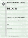 Concerto Grosso B.59 No. 1  for string orchestra and piano obbligato full score