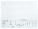 Music Notes Sticky Pad