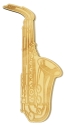 Lesezeichen 'Saxophone' Wooden Bookmark Birkensperrholz