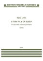 A Thin Film Of Sleep Orchestra Score