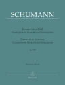 Konzert in a-moll fr Violoncello und Streichquartett Stimmen
