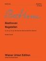 Bagatellen op.33,119,126,WoO52,56,216,214 fr Klavier