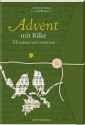 Advent mit Rilke - 24 Briefe und Gedichte   Briefbuch zum Aufschneiden