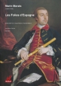 Les Folies d'Espagne fr 2 Querflten (Traversflten) Partitur und Stimmen