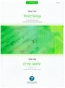 Three Songs for voice and piano