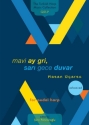 mavi ay gri, sar gece duvar Harfe Solo Buch