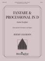 Fanfare & Processional in D Blechblser Ensemble Partitur und Stimmen