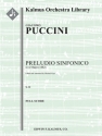 Prelude Sinfonico in A (score) Scores