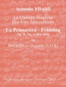 Konzert op.8,1 RV269 Der Frhling aus Die vier Jahreszeiten fr 4 Blockflten (AATB) Partitur