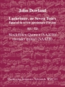 Lachrimae, or 7 Tears figured in 7 passionate Pavans fr 5 Blockflten (SAATB) Partitur