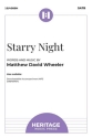 Starry Night Gemischter Chor mit Klavier/Orgel Chorpartitur
