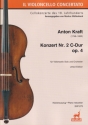 Konzert Nr.2 C-Dur op.4 fr Violoncello Solo und Orchester Klavierauszug