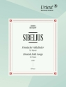 Finnische Volkslieder  fr Klavier