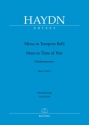 Missa in Tempore Belli Hob. XXII:9 'Paukenmesse' fr Soli, gem Chor und Orchester Klavierauszug vokal, Urtextausgabe