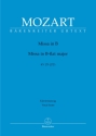 Missa in B KV 275 (272b) fr Soli, gem Chor und Orchester Klavierauszug (la)