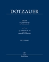 Etden Heft I (aus op.47, 107, 120, 126, 160 und 'Mthode de violoncelle') fr Violoncello solo