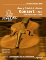 Konzert (1703) fr Kontrabass und Klavier mit Klavierbegleitung fr Solo- und Orchesterstimmung