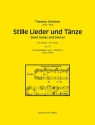 Stille Lieder und Romanzen op.72 fr Klavier
