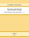 Sonatine op.13 fr Horn und Klavier Partitur und Stimmen