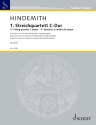 Streichquartett C-Dur Nr. 1 fr Streichquartett Partitur und Stimmen