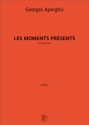 Les moments prsents Klavier Partitur