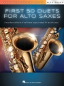 First 50 Duets for Two Alto Saxes for 2 alto saxophones Buch