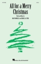 All for a Merry Christmas Frauenchor mit Begleitung Chorpartitur