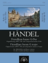 Fitzwilliam-Sonate G-Dur (HWV35) / Transpositionsvariante F-Dur fr Altblockflte und Basso continuo