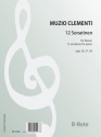 12 Sonatinen fr Klavier (Cembalo) opp.36,37,38 Klavier Spielnoten