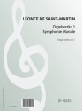 Orgelwerke 1: Symphonie Mariale Orgel Spielnoten
