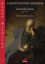 Lamentatio Quinta op.15,5 fr Tenor und Basso continuo Partitur und Stimmen (la)