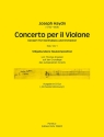 Concerto per il Violone Hob.VIIc:1 (Ausgabe in D-Dur) fr Kontrabass und Orchester Partitur (Ausgabe in D-Dur 