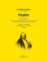 Psalm o. op. HW2.8.1. fr Soli, gem Chor und Klavier (Orgel) Partitur (dt)