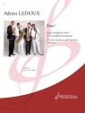 Beat! pour saxophone tnor et 3 saxophones barytons partition et parties